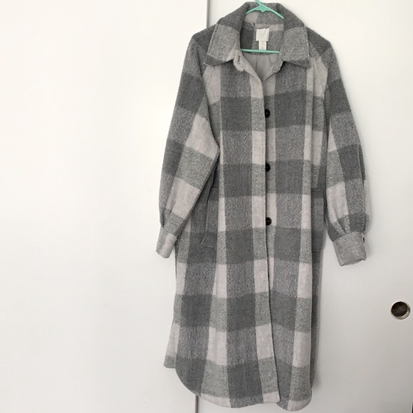 H&M Oversized Coat Size L - Picture 5 of 6